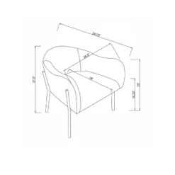 Gladden Rounded Back Anywhere Chair Dark Green - Threshold™ -Decor Home GUEST e8f2d498 ed91 489d 9cf5 6616d4ab337b