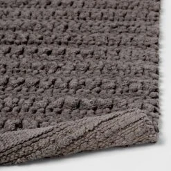 20"x32" Chunky Bath Rug Radiant Gray - Threshold™ -Decor Home GUEST ea0105ad 4e8f 4c50 a6e6 c42f1532a49d