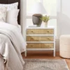 Springville 3 Drawer Nightstand White - Threshold™ Designed With Studio McGee