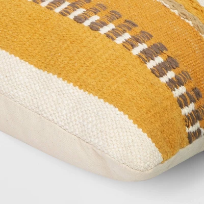 Ombre Striped Lumbar Throw Pillow - Threshold™ 5 Ombre Striped Lumbar Throw Pillow - Threshold™ - Image 3