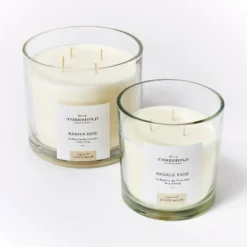 Clear Glass Masala Rose Candle White - Threshold™ Designed With Studio McGee -Decor Home GUEST f2b77a6d 4874 4289 ae4b 159dc54bc650