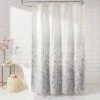 Leopard Glam Shower Curtain Ombre Gray - Threshold™ -Decor Home GUEST f2fad593 89dd 4ff0 88bf 91bacebd6847