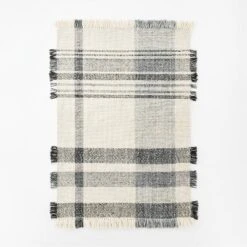 Laurelhurst Indoor/Outdoor Plaid Rug Black/White - Threshold™ Designed With Studio McGee -Decor Home GUEST f44c5e5d 51f2 4640 8c5a e9280099a73d