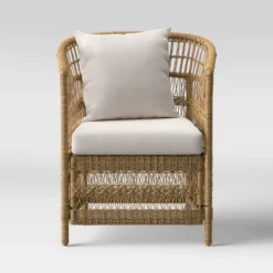 Mulberry 3pc Patio Chat Set - Natural - Threshold™ -Decor Home GUEST f4660b8b a7fb 412f bf92 61ace4a31946