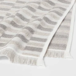 Checkerboard Towel Gray/White - Threshold™ -Decor Home GUEST f78af8d2 97f3 4a95 b671 49a5d0fa1c3e