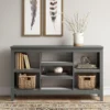 32" Carson Horizontal Bookcase With Adjustable Shelves - Threshold -Decor Home GUEST f7d681f7 1bc8 43ba 9e14 18ba5d70d4e7