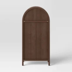 Woven Arched Wood Cabinet - Threshold™ -Decor Home GUEST fa926ceb 7db8 4e5f b8a9 35f062fec869