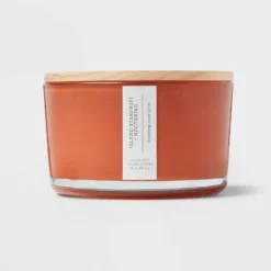 Island Starfruit And Nectarine Candle Orange - Threshold™ -Decor Home GUEST fb7ae954 e093 433e bd6a 59443e0387fb