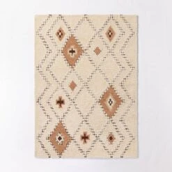 Northridge Hand Tufted Wool Shag Diamond Area Rug - Threshold™ Designed With Studio McGee -Decor Home GUEST fbd4f3ae 1d65 478f aea7 b5850bdb2d2f