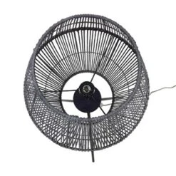 Diamond Tripod Floor Lamp Black With Rattan Shade (Includes LED Light Bulb) - Threshold™: Nautical Standing Illumination 14 Diamond Tripod Floor Lamp Black With Rattan Shade (Includes LED Light Bulb) - Threshold™: Nautical Standing Illumination -Decor Home GUEST fdd99da4 1eb6 4ca9 8363 f65a40cfc09f