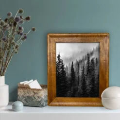 8" X 10" Rounded Corner Frame Golden Walnut - Threshold™ -Decor Home GUEST fdf948d0 d278 4a79 b63a df34cccb97f6