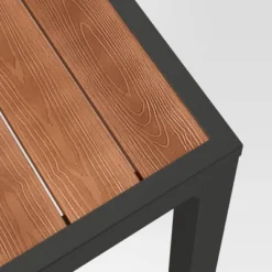 Bryant 6 Person Faux Wood Rectangle Patio Dining Table - Gray/Natural Wood - Threshold™ 9 Bryant 6 Person Faux Wood Rectangle Patio Dining Table - Gray/Natural Wood - Threshold™ -Decor Home GUEST fe0a4618 2959 4bc4 8d9a 99dfcf05fb48